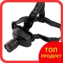 Челник, 1W, LED, Zoom, 60 лумена, 150000 часа, черен, снимка 1