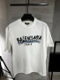 Balenciaga Мъжка Бяла Тениска👕Мъжка Блуза С Къс Ръкав В Бял Цвят Код MensPoint67, снимка 1