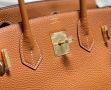 Hermes Birkin Golden brown, снимка 6