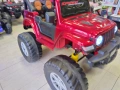 US Двуместен акумулаторен джип FUEGO 4x4 червен, снимка 1