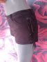 Черни Велурени къси панталони с ресни С , снимка 3