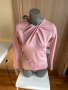 Дамска розова блуза с дълъг ръкав