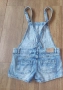 Нов дамски къс дънков гащеризон S размер, снимка 2