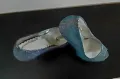 Луксозни обувки със сребрист брокат/номер35, снимка 4