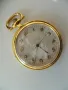 № 7974 джобен часовник   - кварцов механизъм  - работещ  - циферблат - седеф, снимка 3