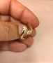 Златен пръстен с майчини ръце, красив златен пръстен, уникален пръстенрегулируем пръстен, 14К злато, снимка 4