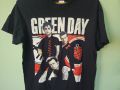 Green Day тениска band tee M music rock , снимка 1 - Тениски - 45933909