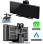 Мултимедия за автомобил 10” CarPlay/AndroidAuto, предна и задна камера , снимка 4