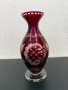 Рубинено червена ваза -  Егерман. №7723, снимка 3