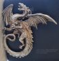 Медальон Whitby Wyrm Alchemy Gothic Dragon , снимка 2