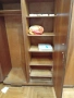 Трикрилен гардероб масив, снимка 3