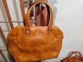 Голяма кожена чанта за път / Сак от естествена кожа, снимка 9