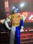 Екшън фигура WWE Rey Mysterio Рей Мистерио Mattel Half White Half Blue, снимка 14