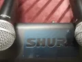 Продавам двойка безжични микрофони SHURE  BLX88,, майка,, с 2микрофона РG58., снимка 2