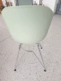 2бр съвременни италиански дизайнерски пластмасови столове с подлакътници GIA, снимка 3