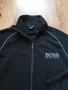 hugo boss jacket zip - страхотно мъжко горнище КАТО НОВО М, снимка 1