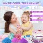 Нов Детски комплект терариум с еднорог LED светлина и дистанционно Идеален подарък дете, снимка 3