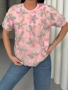 Дамски тениски с цветя, снимка 2