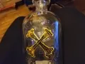 Bumbu rum bottle празна бутилка от ром красива с спец.коркова тапа Пирати Барбадос 750млл, снимка 15