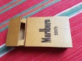 Дървена табакера MARLBORO с кибрит, снимка 2