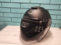 MY-835 джет каска с визьор, ECE 22.06, матово черна, M N5, снимка 10