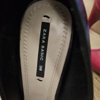 Елегантни обувки на ток Zara-номер 38, снимка 3 - Дамски обувки на ток - 45075713