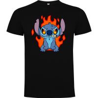 Нова мъжка тениска със Стич (Stitch) - Angry Stitch, снимка 2 - Тениски - 45418524