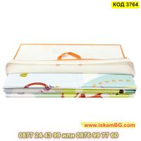 Чанта за съхранение на килимчета за игра изработена от текстилен материал - КОД 3764, снимка 2 - Други - 45401548
