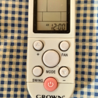 дистанционно за климатик CROWN, снимка 1 - Климатици - 45012168