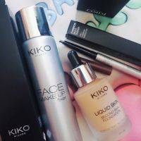 Maркова Италианска Декоративна козметика KIKO MILANO - пудра, фиксатор, фон дьо тен и молив за вежди, снимка 7 - Декоративна козметика - 45283035