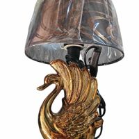 Лампа-лебед - нощно осветление с формата на грациозен лебед , снимка 3 - Настолни лампи - 45114620