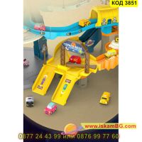 Игра за деца писта с колички на няколко нива - Космическа база - КОД 3851, снимка 10 - Коли, камиони, мотори, писти - 45144416
