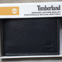 Нов, мъжки портфейл Timberland – естествена кожа, снимка 1 - Портфейли, портмонета - 45064744