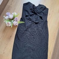 Черна рокля тип бюстие, снимка 1 - Рокли - 45636093