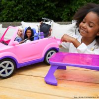  Barbie Трансформиращ сe джип Барби кола Big City Big Dreams НОВА, снимка 5 - Коли, камиони, мотори, писти - 45872832