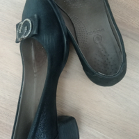 Официални черни обувки, снимка 2 - Дамски елегантни обувки - 45073347