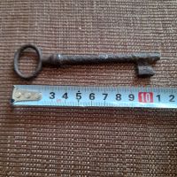 Стар метален ключ, снимка 2 - Колекции - 45543276