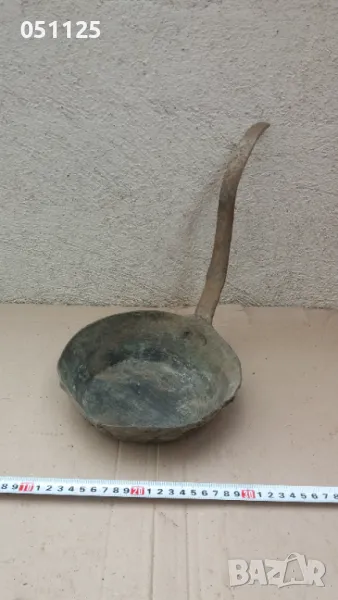 кован бакърен меден тиган , снимка 1