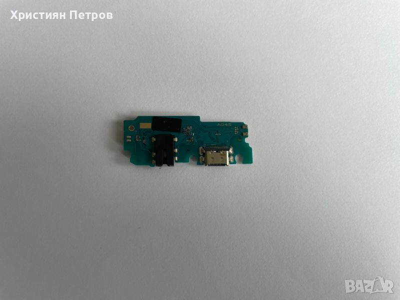 Долна платка с микрофон + антена + USB букса за зареждане за Samsung Galaxy A04s A047F, снимка 1