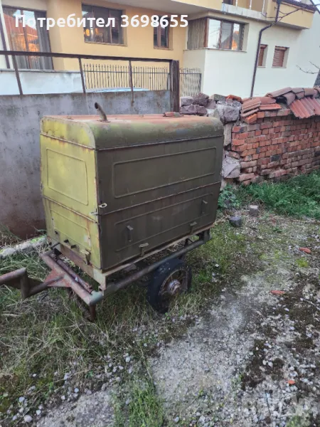 Военна бензинова помпа за вода, снимка 1