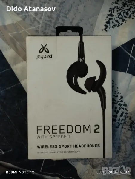 Безжични спортни слушалки Jaybird Freedom 2, снимка 1