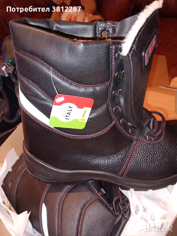 Удобни и топли зимни обувки тип кубинки 47 номер., снимка 1