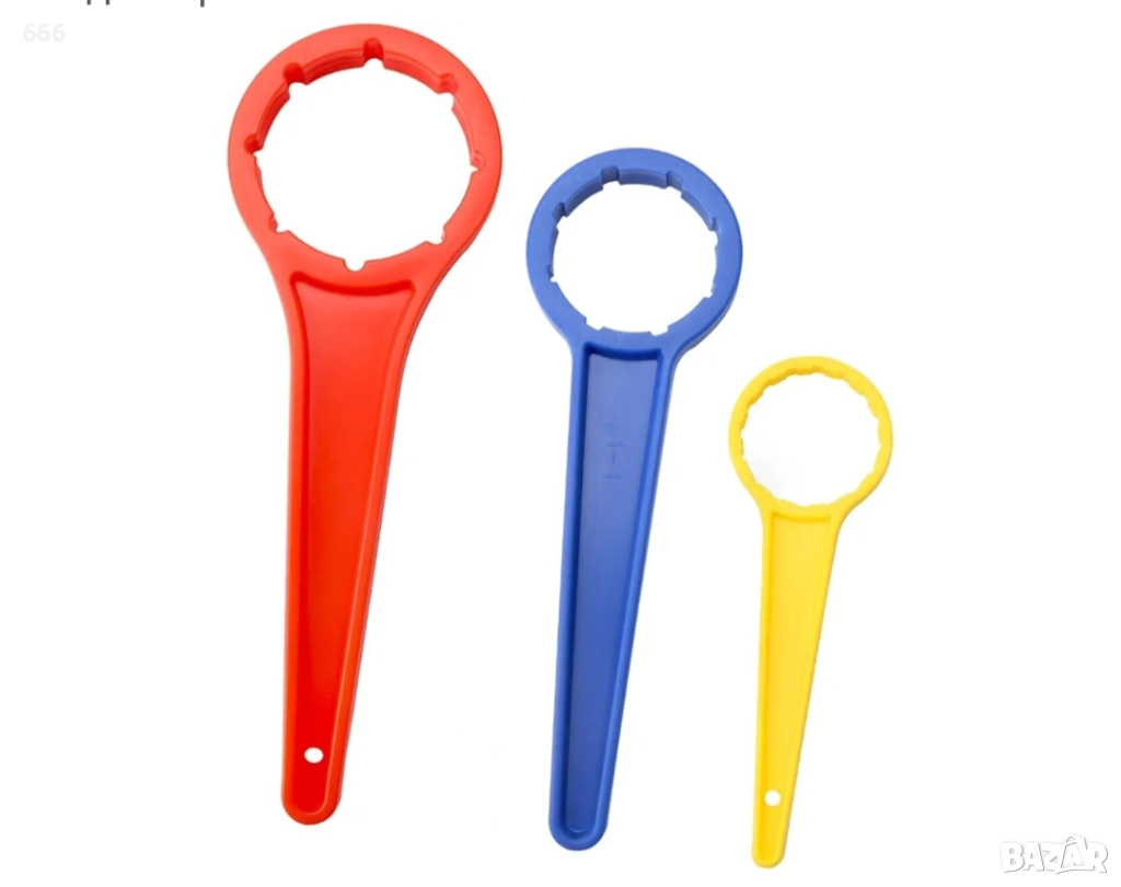 Пакет от 3 ключа DIN 41, DIN 51 и DIN 61, снимка 1