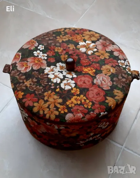 Ретро кошница за ръкоделие , снимка 1