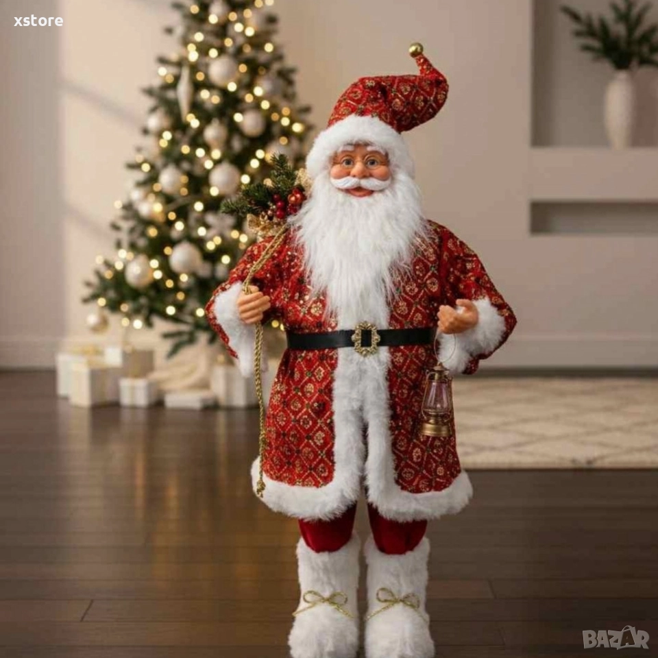Внеси коледно вълшебство у дома – фигура на Дядо Коледа, която създава празнично настроение!, снимка 1