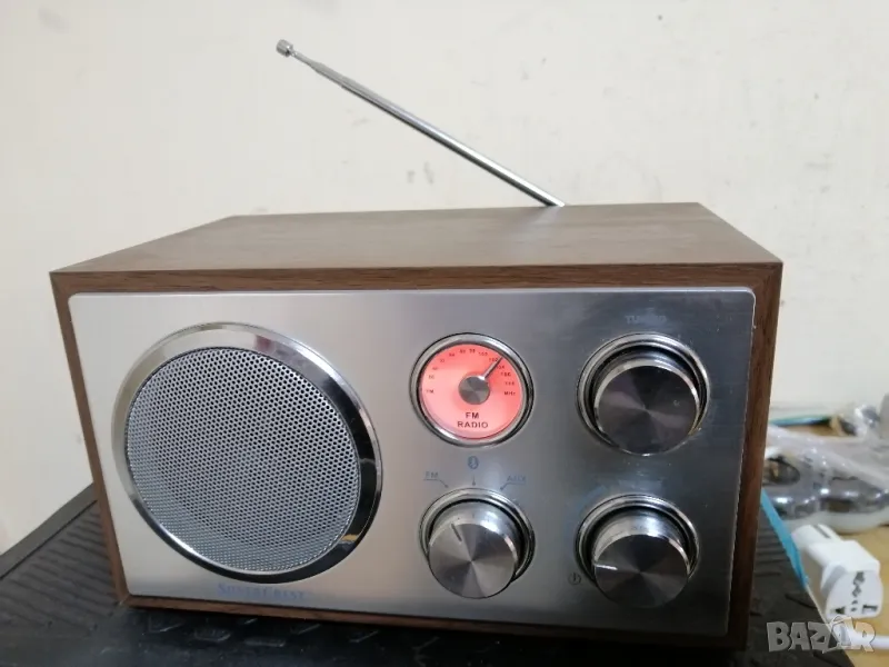 FM радио с Bluetooth и AUX Silvercrest SRBN 5 A1, снимка 1