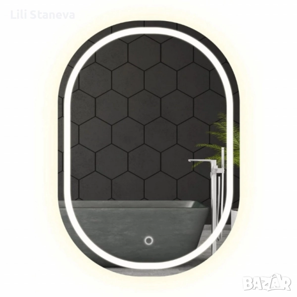 Елегантно LED Огледало. , снимка 1