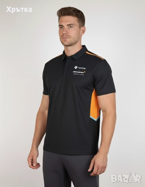 McLaren Racing Team Polo - Оригинална мъжка тениска с яка р-р XL, снимка 1