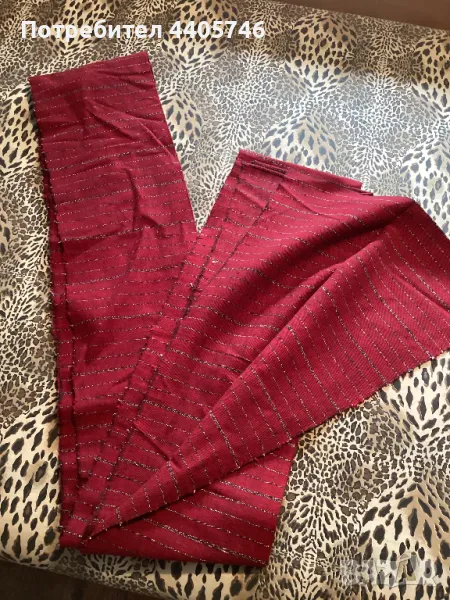 Ръчно тъкан ленен плат за кърпи нов , снимка 1