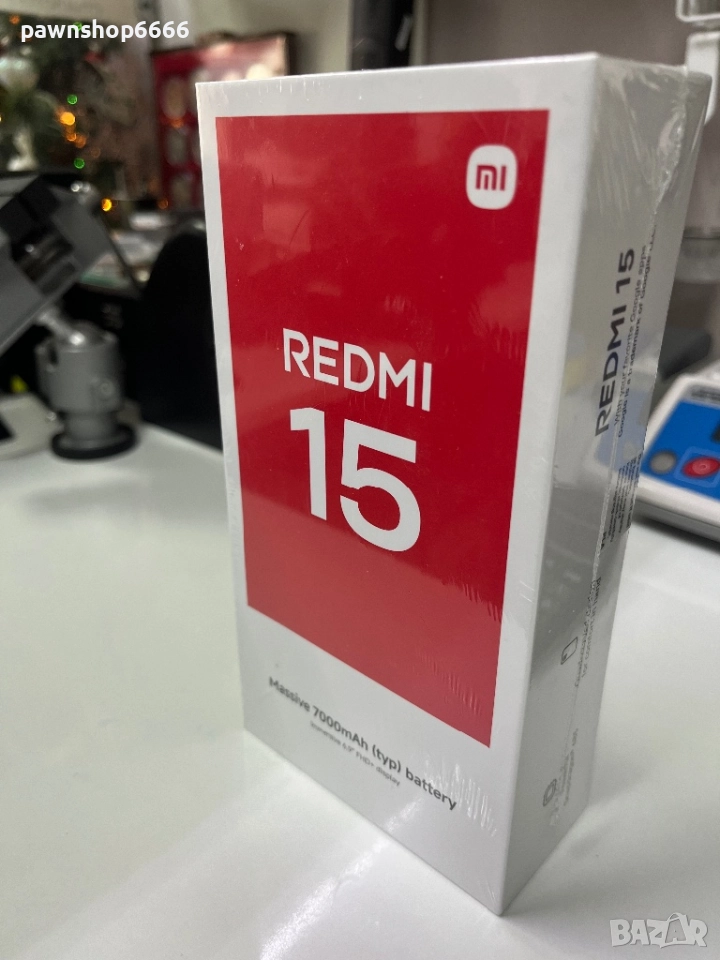 Xiaomi Redmi 15 5G 128GB 4GB RAM Dual, снимка 1